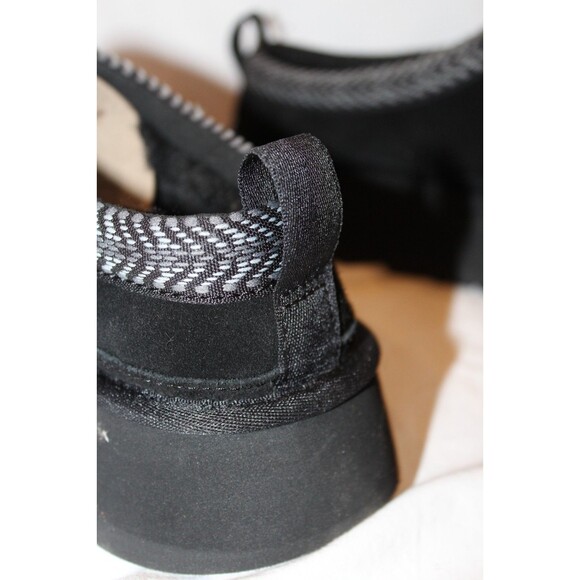 Koolaburra by UGG Women's Suede Slip-Ons Buree Platform Black NWOB SZ 9 - Picture 6 of 7